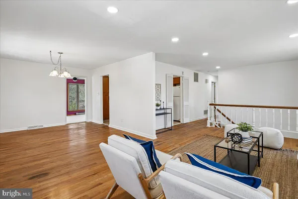 a view of a livingroom and dining room