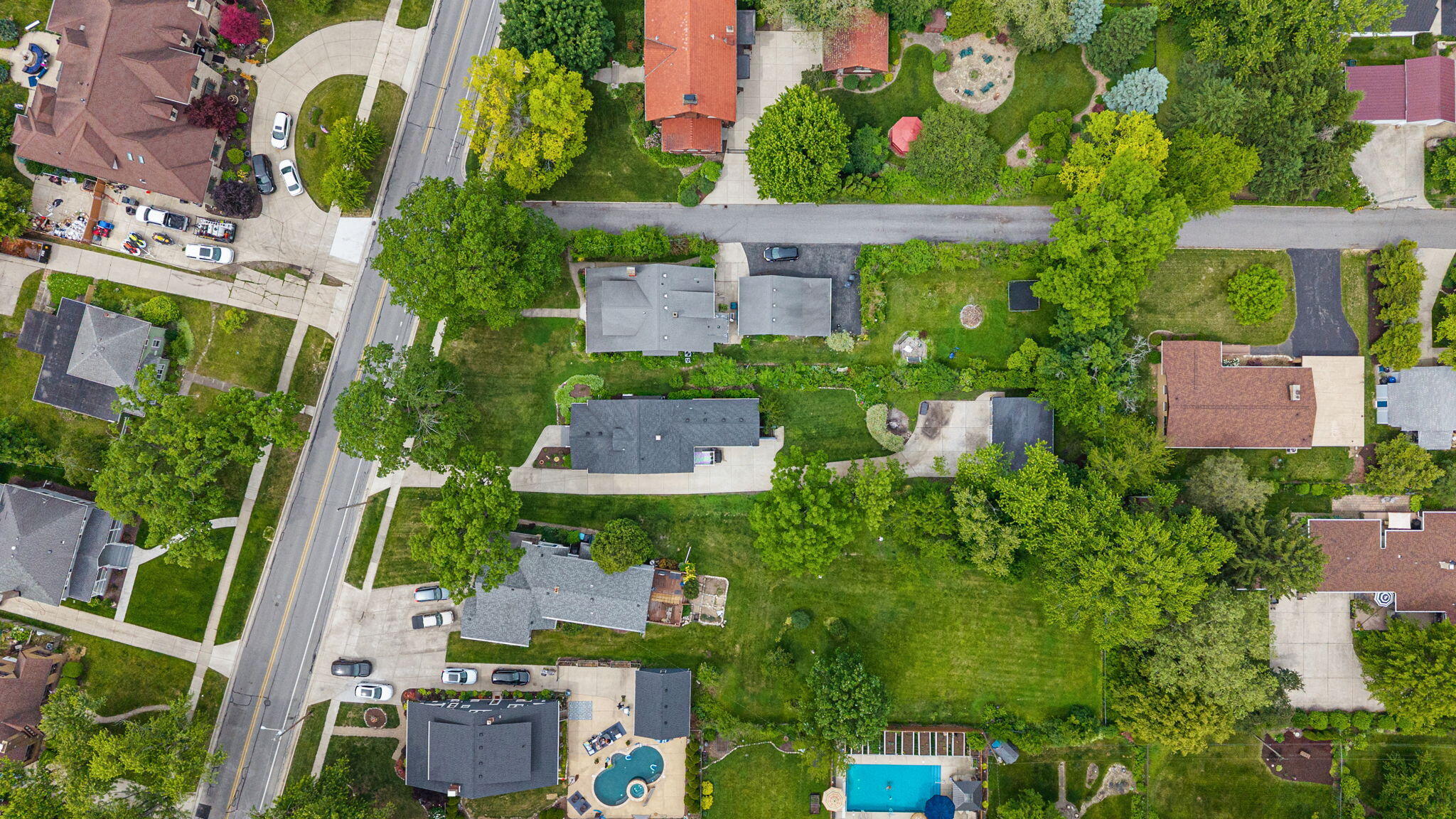 504 South Court Street Crown Point, IN 46307 - Photo 55 of 61 an aerial view of house with yard