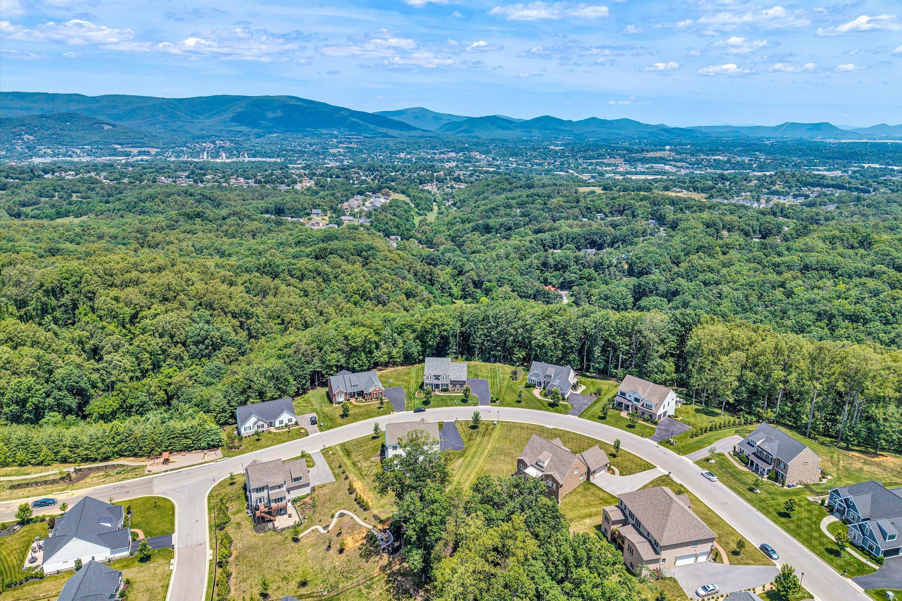 6981 Fairway Ridge Road Salem, VA 24153 - Photo 2 of 53 an aerial view of a house with a yard
