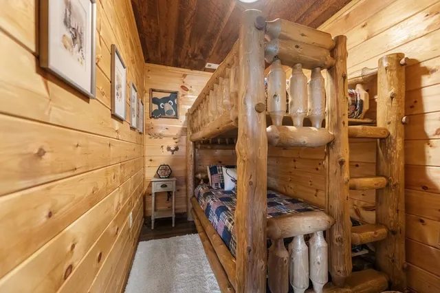 a view of a porch with a table