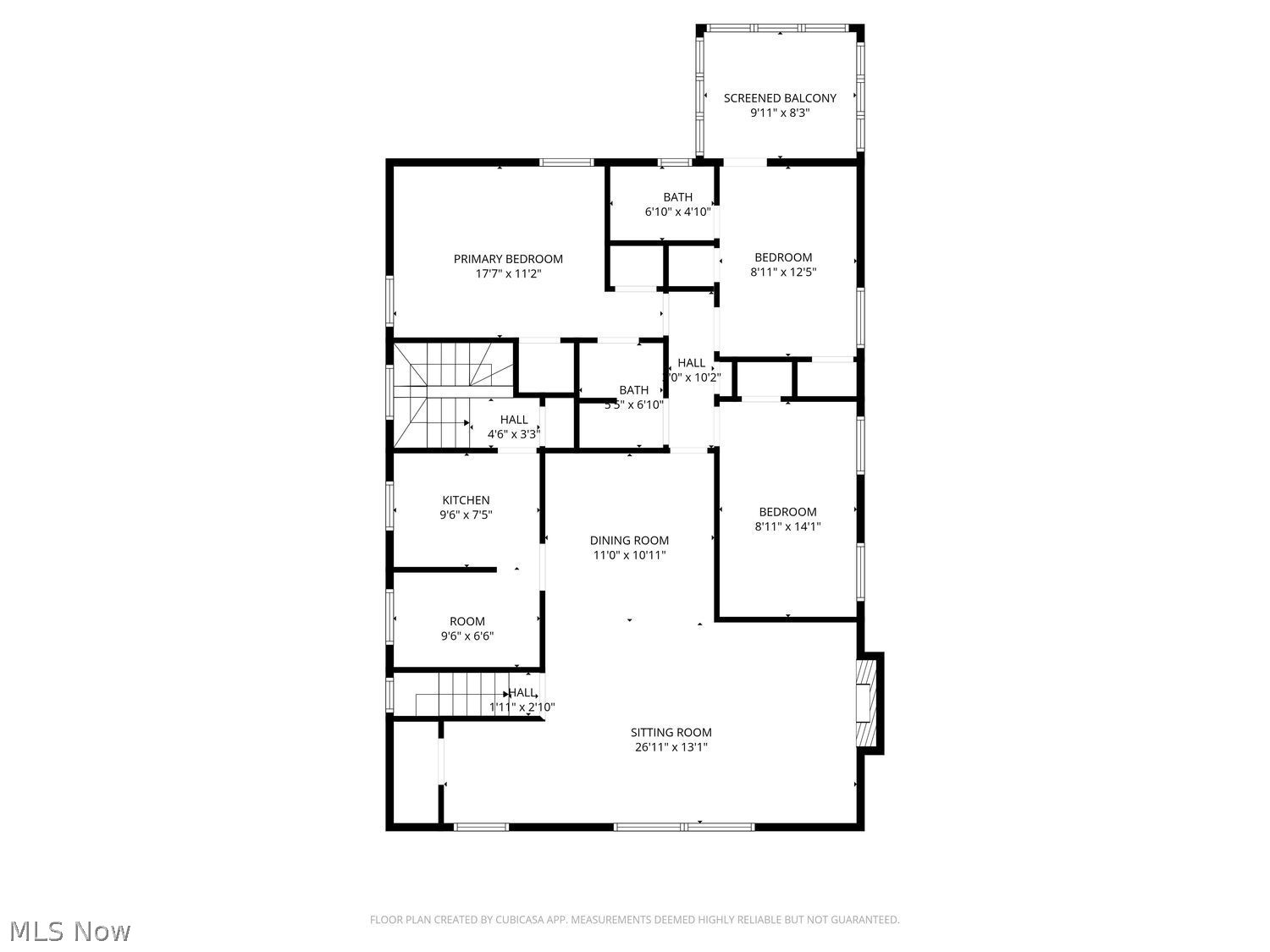 19829 Winslow Road Shaker Heights, OH 44122 - Photo 23 of 24 Unit 2 (Second Floor) Floorplan