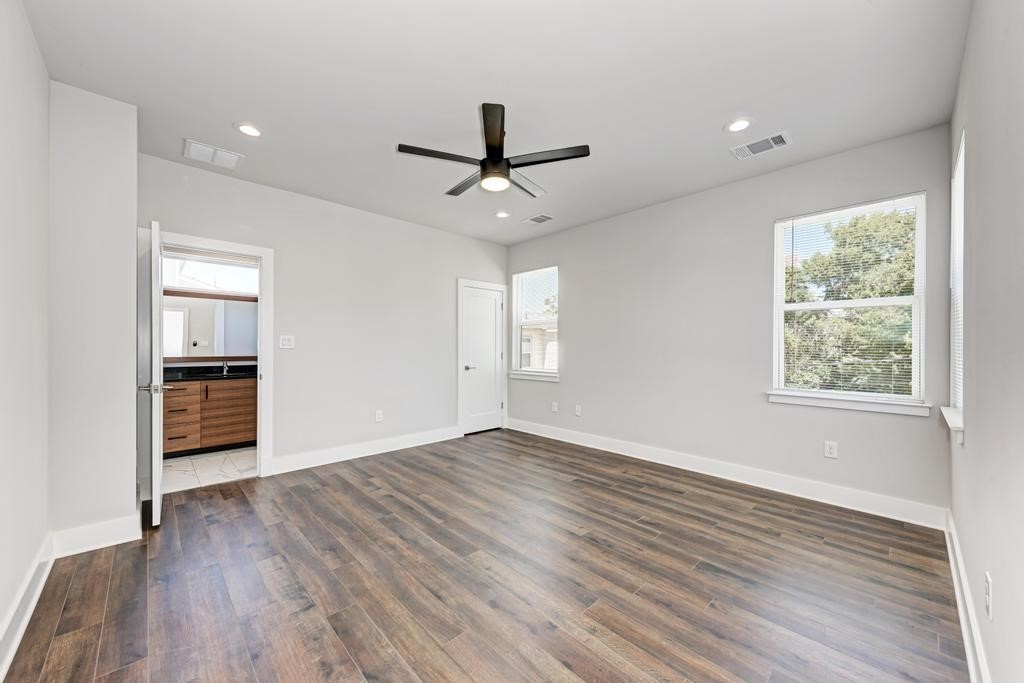 7714 Watson Street, Unit B Austin, TX 78757 - Photo 21 of 40 Master bedroom