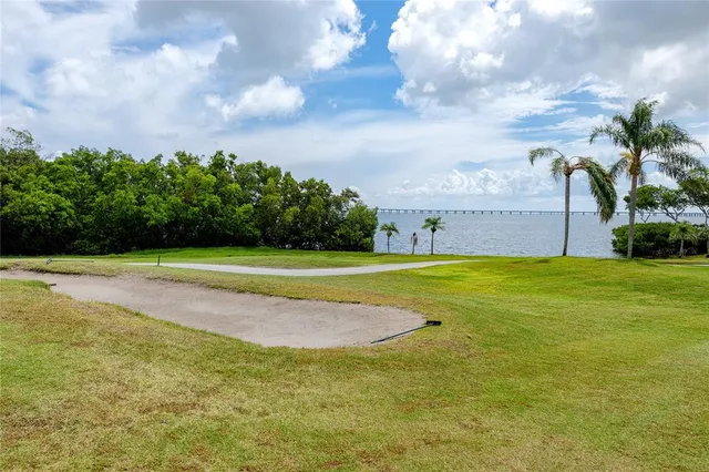 a view of a city with tall buildings