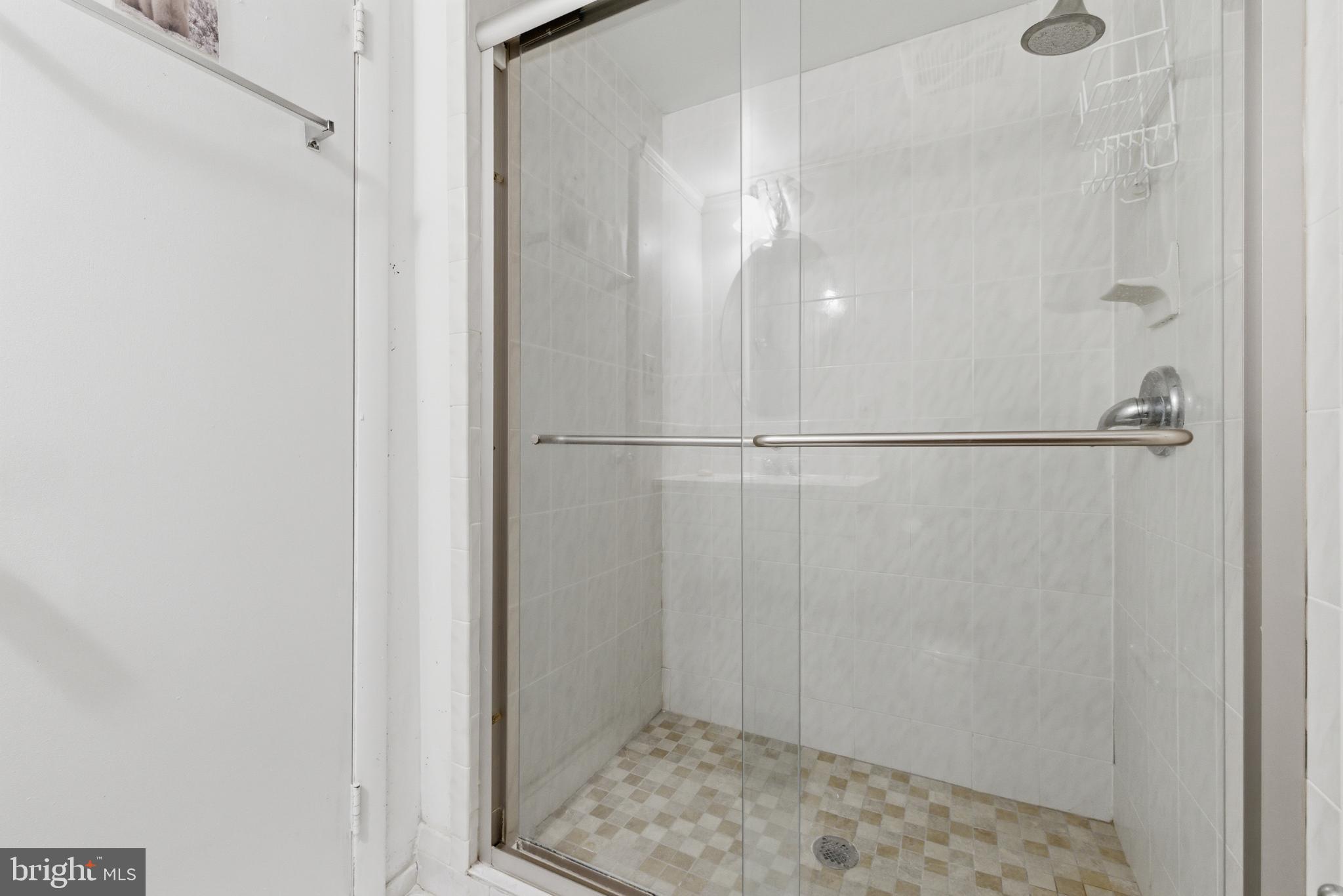 7227 Evanston Road Springfield, VA 22150 - Photo 35 of 44 Sleek glass shower