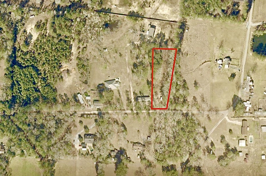 12280 Pelt Road Kountze, TX 77625 - Photo 4 of 5 a bathroom with a shower curtain