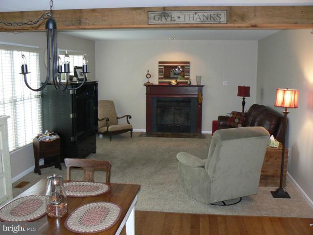 1739 Canal Run Drive Point of Rocks, MD 21777 - Photo 11 of 30 a living room with furniture a fireplace and a flat screen tv