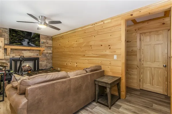 a view of a house with a yard and trees