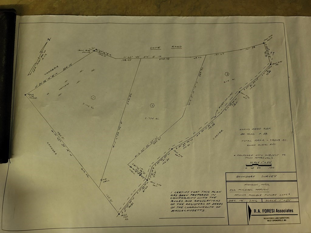 Lot 3 Cote Road Monson, MA 01057 - Photo 2 of 2