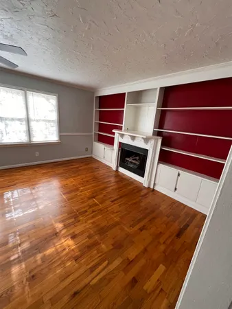 a room with furniture and windows