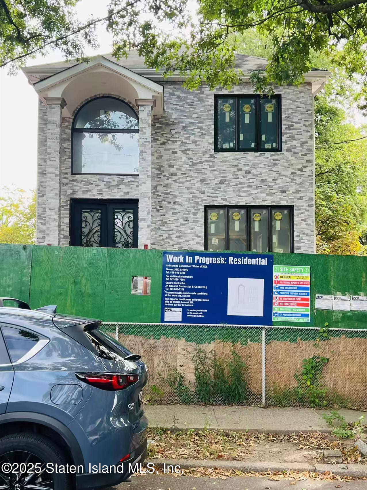 32 Remsen Street Staten Island, NY 10304 - Photo 30 of 41 a view of a yard in front of a house