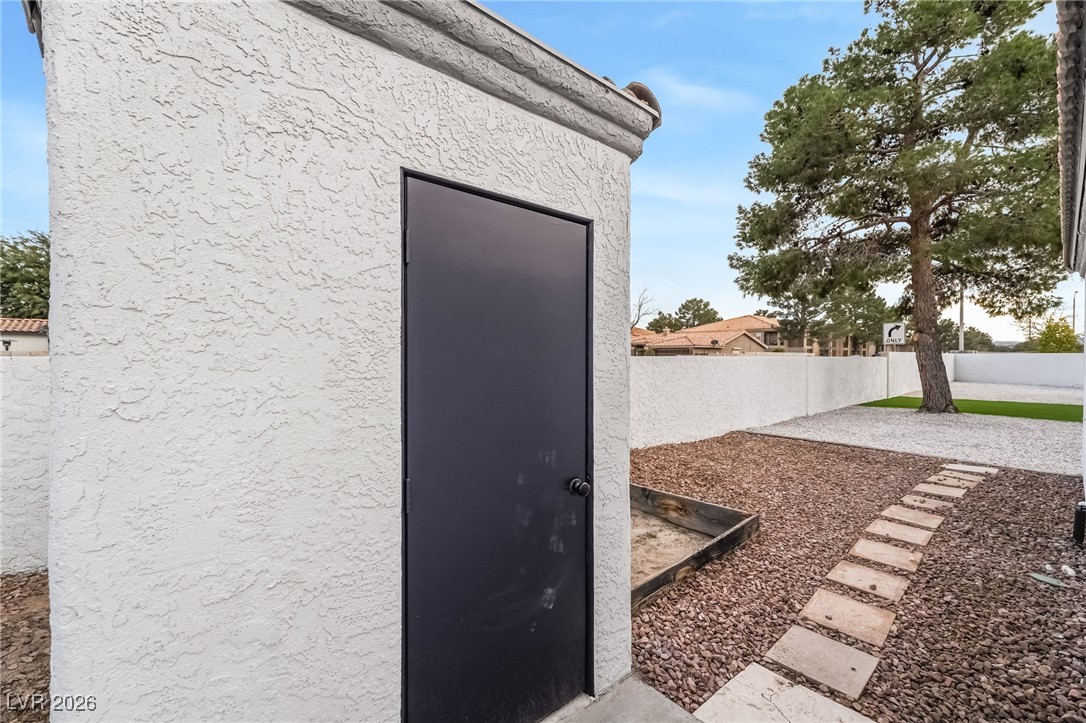 2850 Nikki Place Henderson, NV 89074 - Photo 41 of 64 View of outbuilding with a fenced backyard