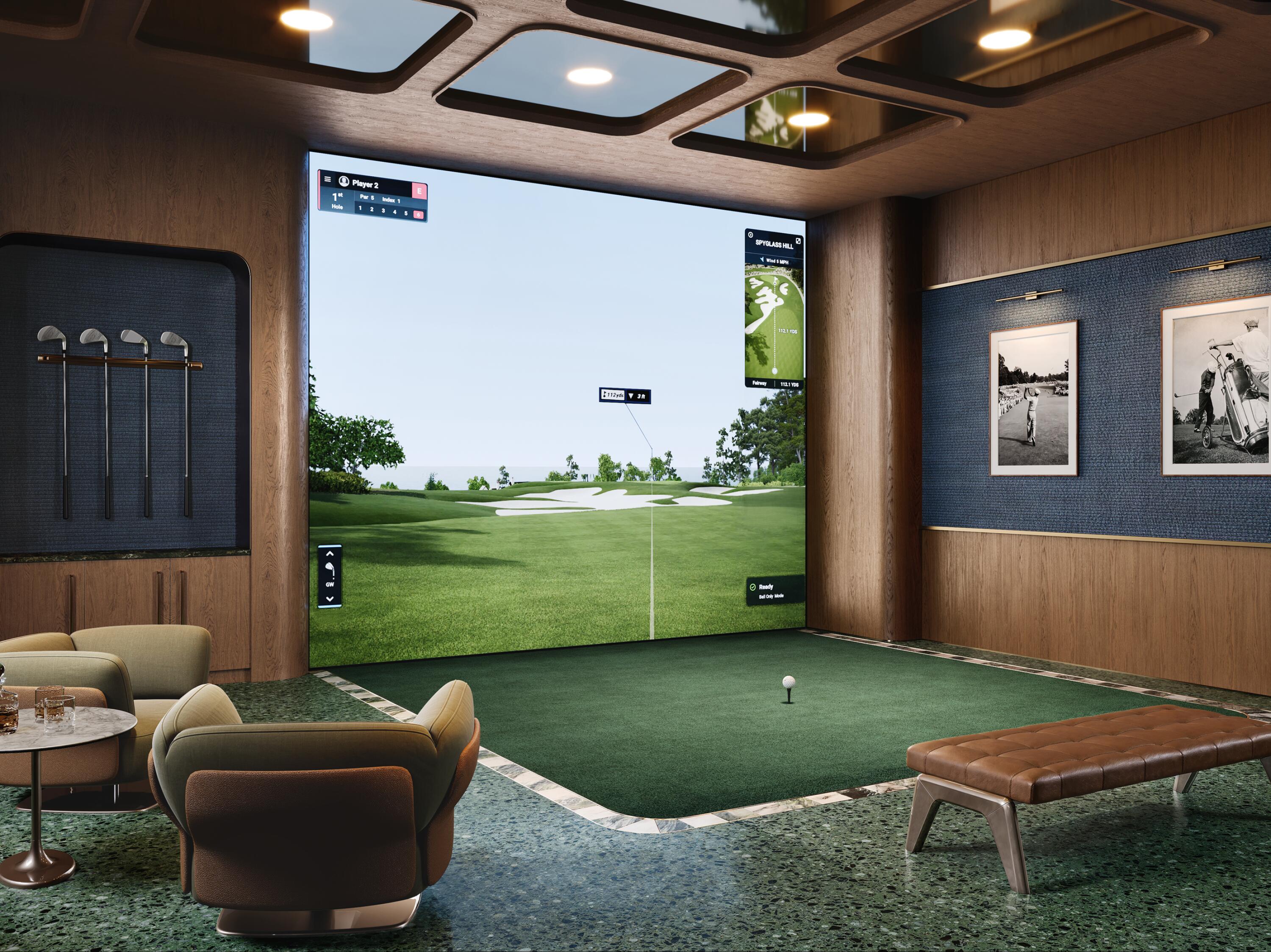 41 Southeast 4th Street, Unit 607 Boca Raton, FL 33432 - Photo 5 of 20 Golf Simulator
