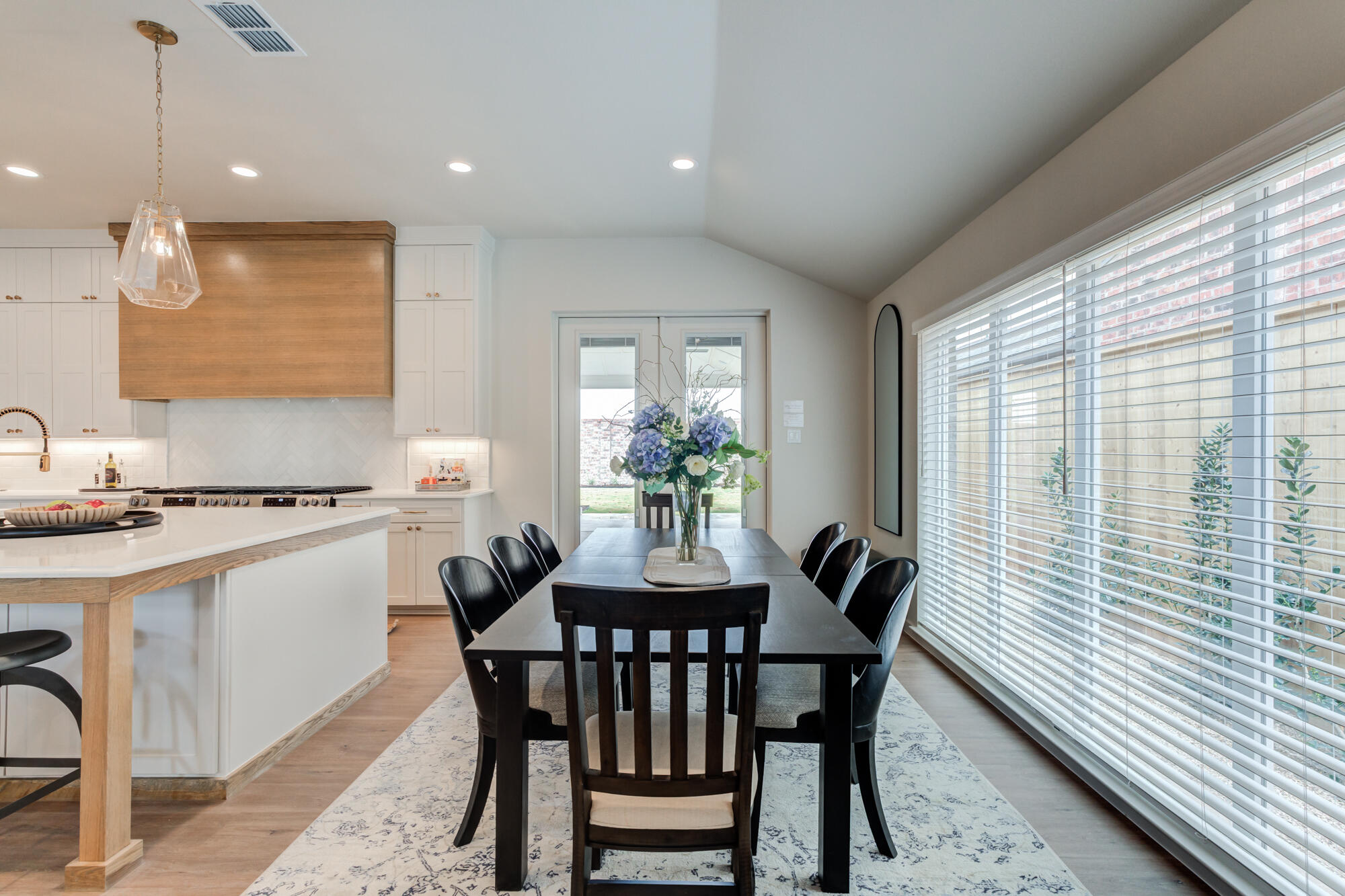 3606 126th Place Lubbock, TX 79423 - Photo 20 of 59 a view of a dining room with furniture window and outside view