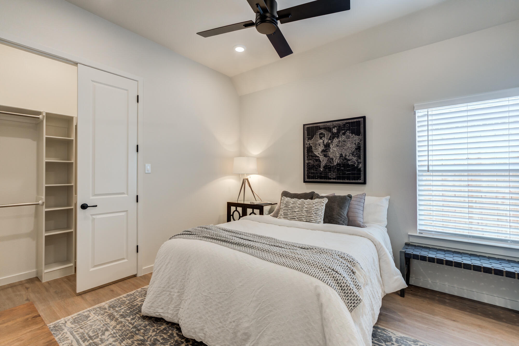 3606 126th Place Lubbock, TX 79423 - Photo 45 of 59 a bedroom with a bed and a window