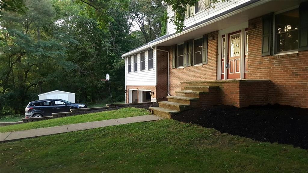 Recently updated landscaping