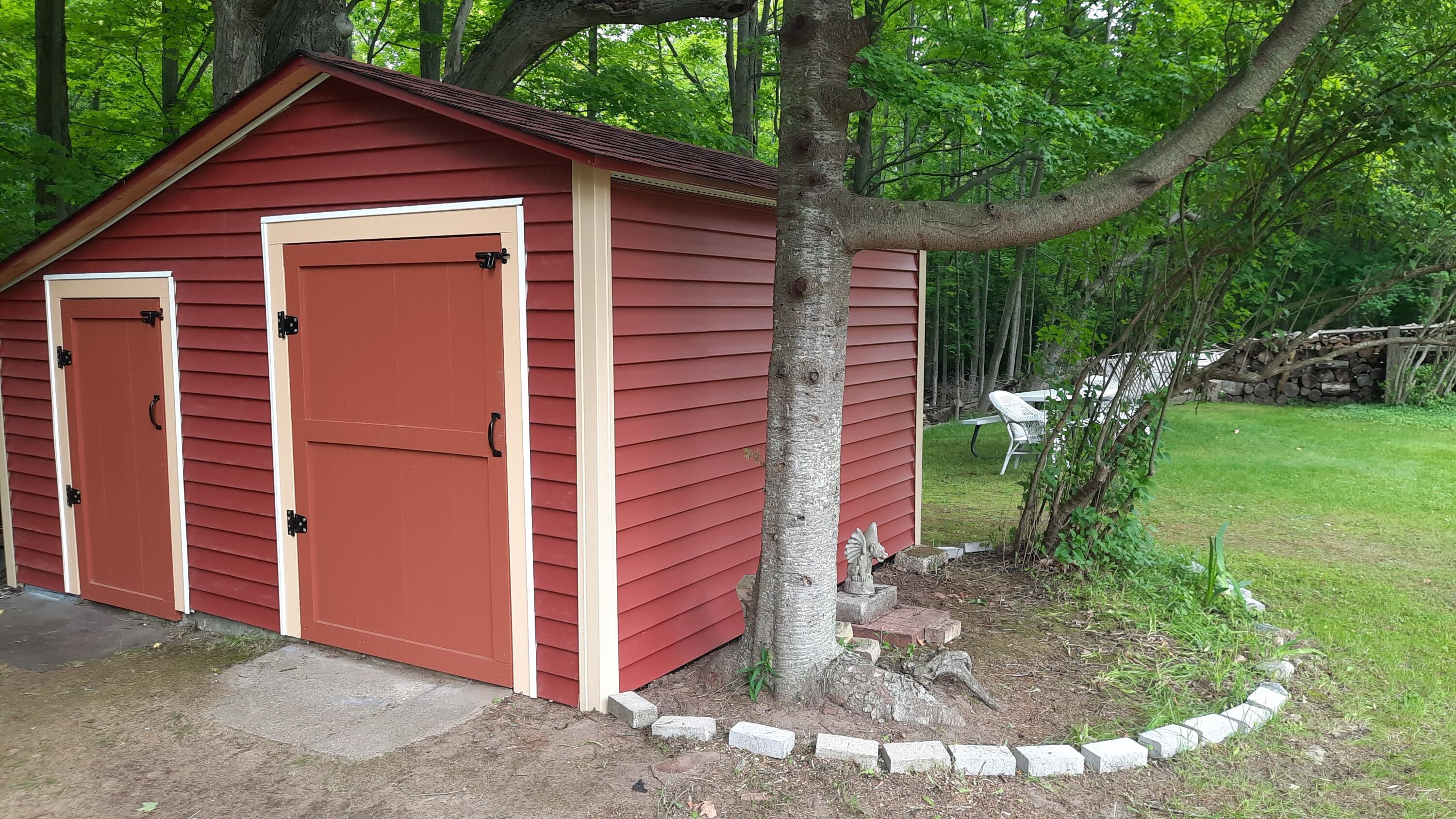 8424 3rd Street Onekama, MI 49675 - Photo 12 of 77 Newly Rebuilt Shed