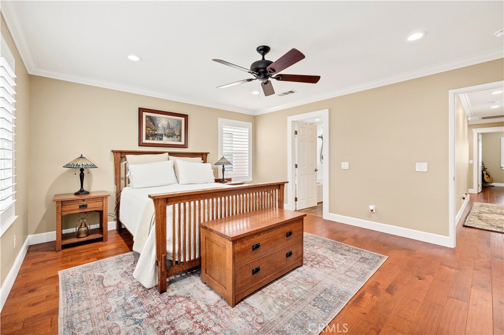 40152 Stowe Road Temecula, CA 92591 - Photo 25 of 56 a bedroom with a bed and a dresser