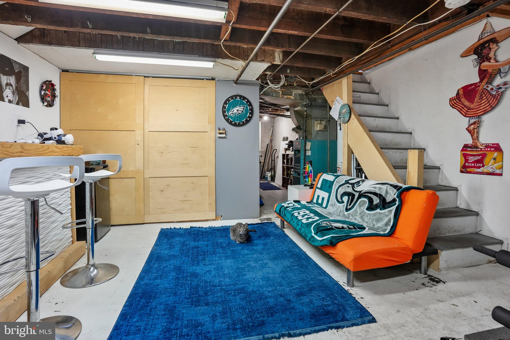 7242 Algard Street Philadelphia, PA 19135 - Photo 22 of 25 Charming basement retreat with flair.