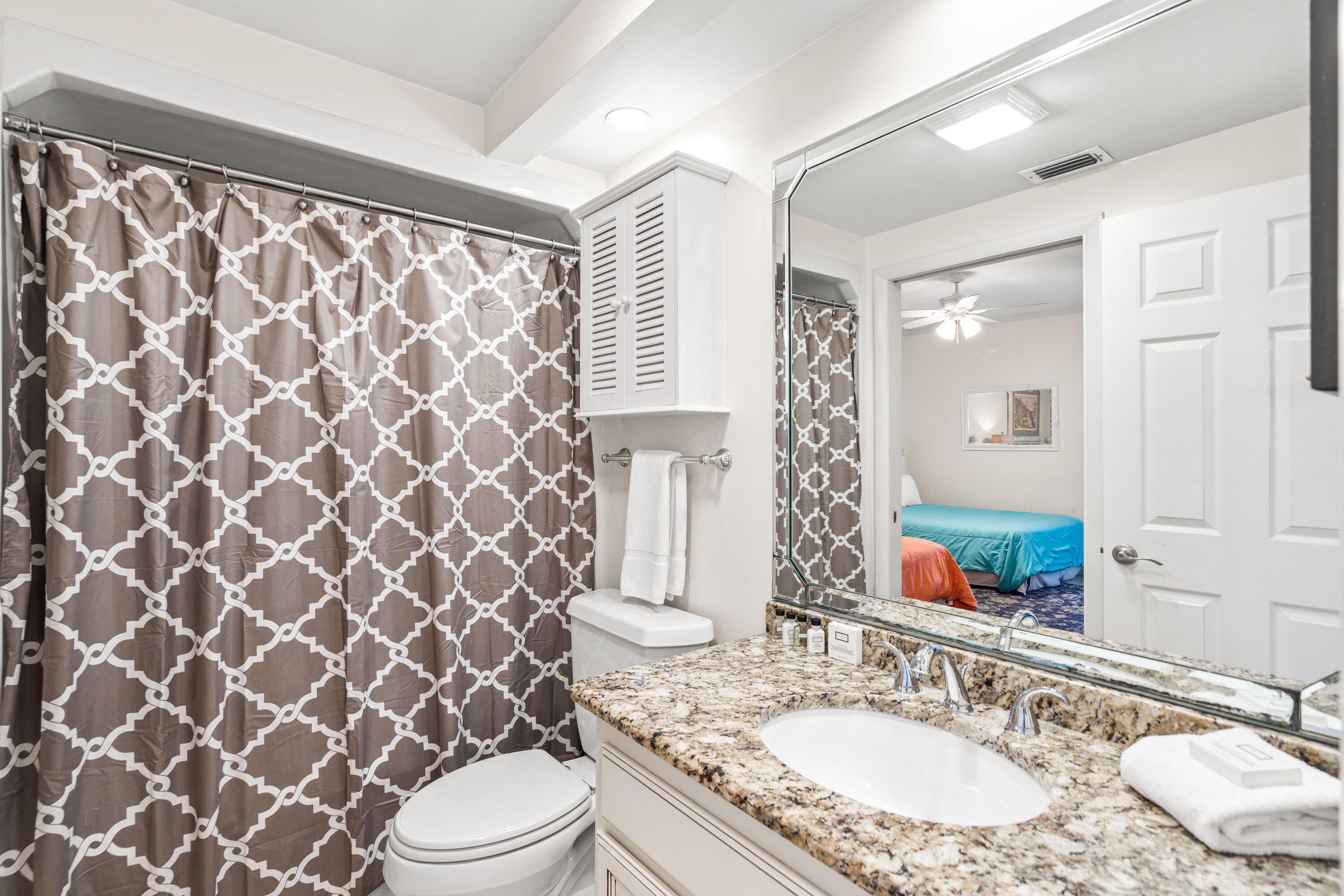 10254 East Co Highway, Unit 12W Inlet Beach, FL 32461 - Photo 20 of 42 a bathroom with a sink and a mirror