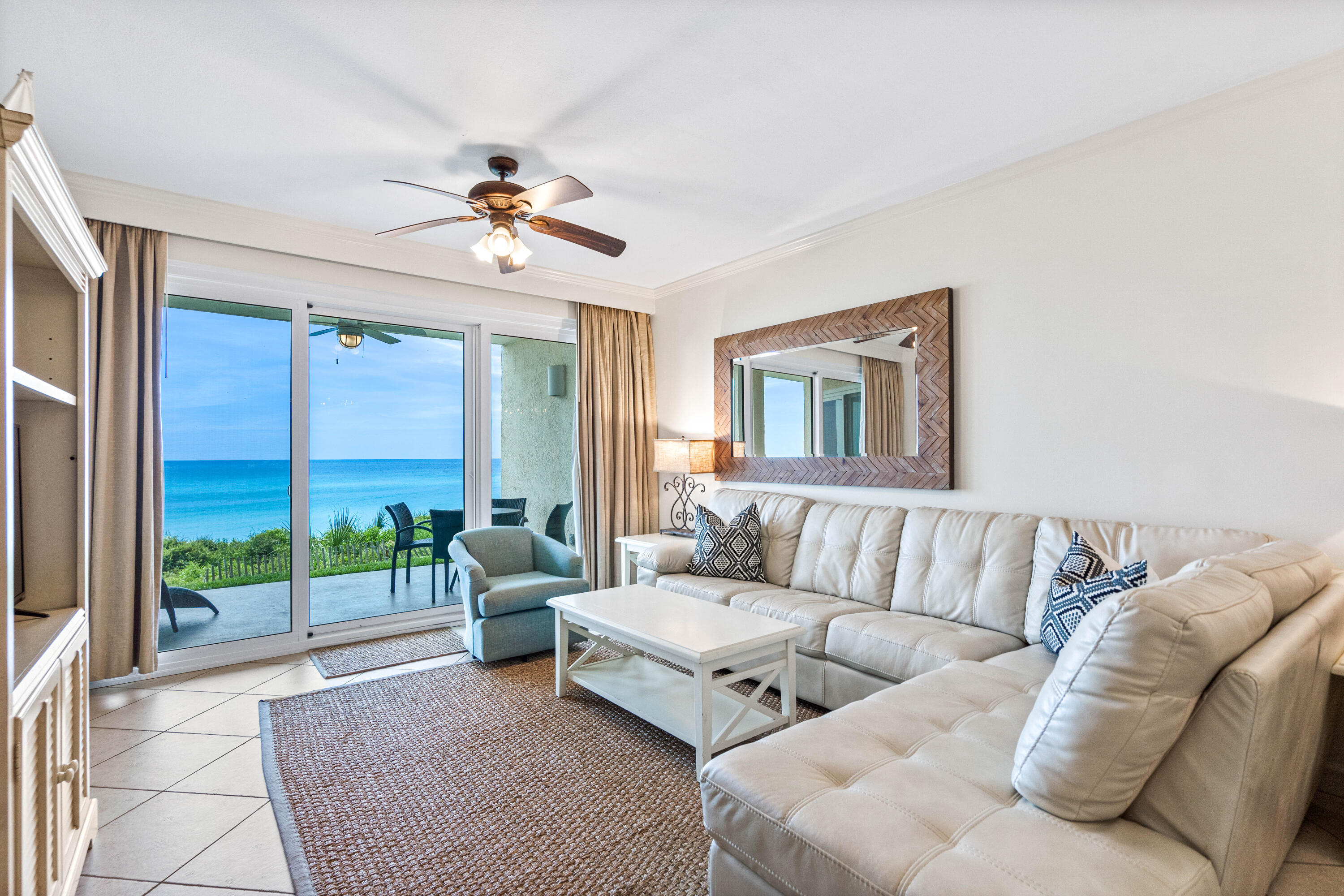 10254 East Co Highway, Unit 12W Inlet Beach, FL 32461 - Photo 10 of 42 a living room with furniture and a large window