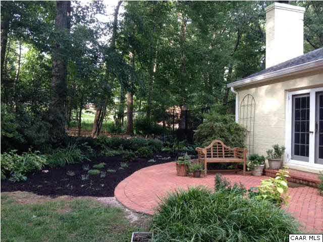 2803 Huntington Road Charlottesville, VA 22901 - Photo 22 of 42 a view of a house with garden and sitting area