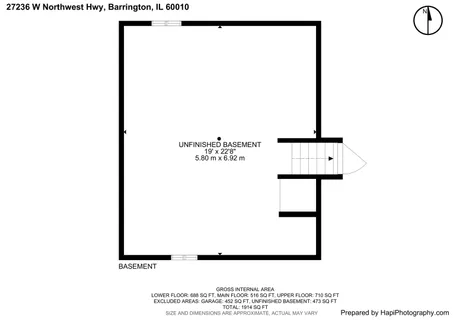 $425,000 | 27236 West Northwest Highway, Barrington, IL 60010