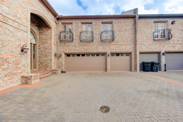 a front view of a building with entryway