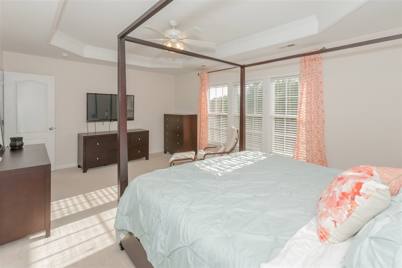 7613 Silver View Lane Raleigh, NC 27613 - Photo 14 of 25 Another view of the spacious master bedroom. Master Bedroom