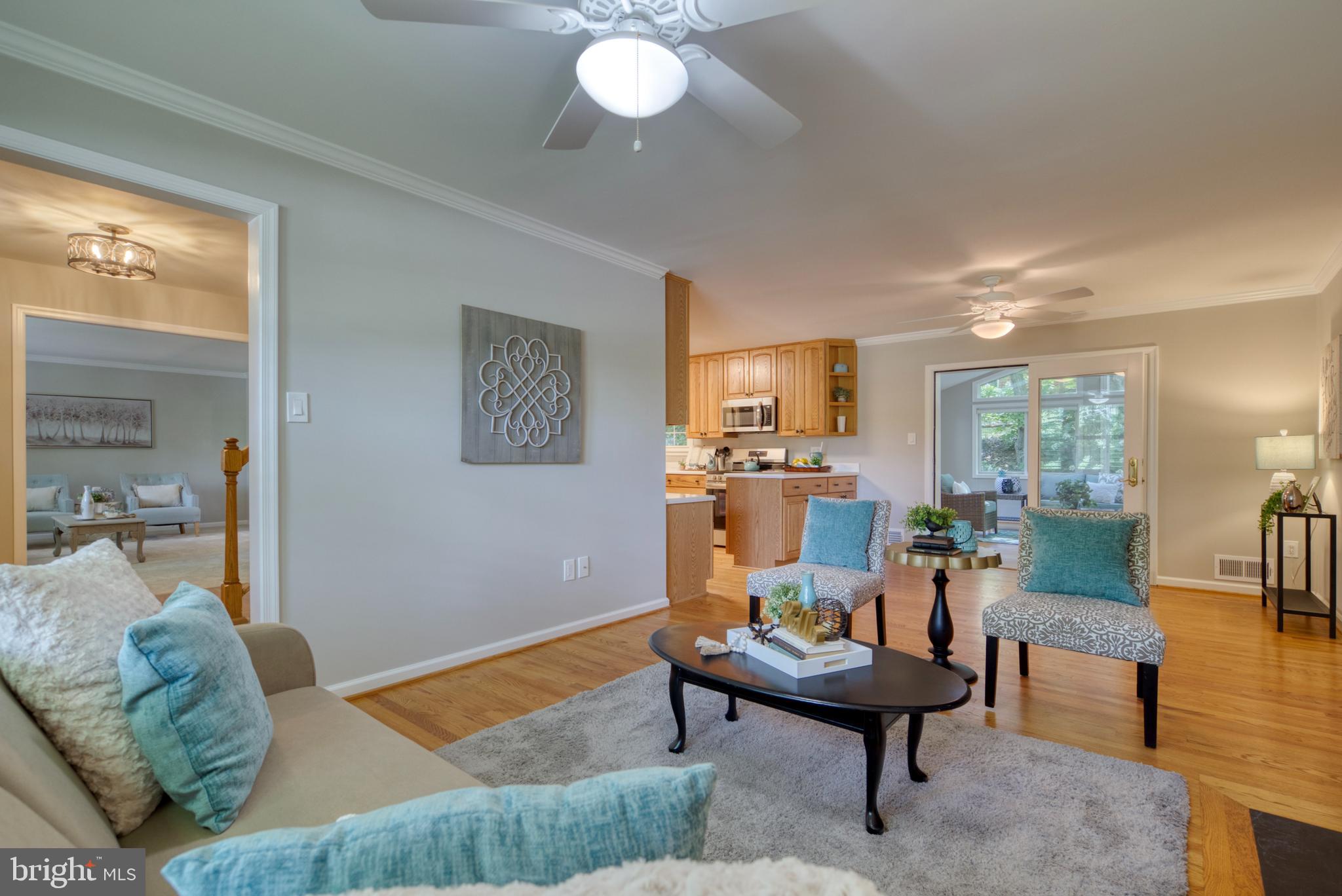 6710 Sydenstricker Road Springfield, VA 22153 - Photo 25 of 46 View from Family Room
