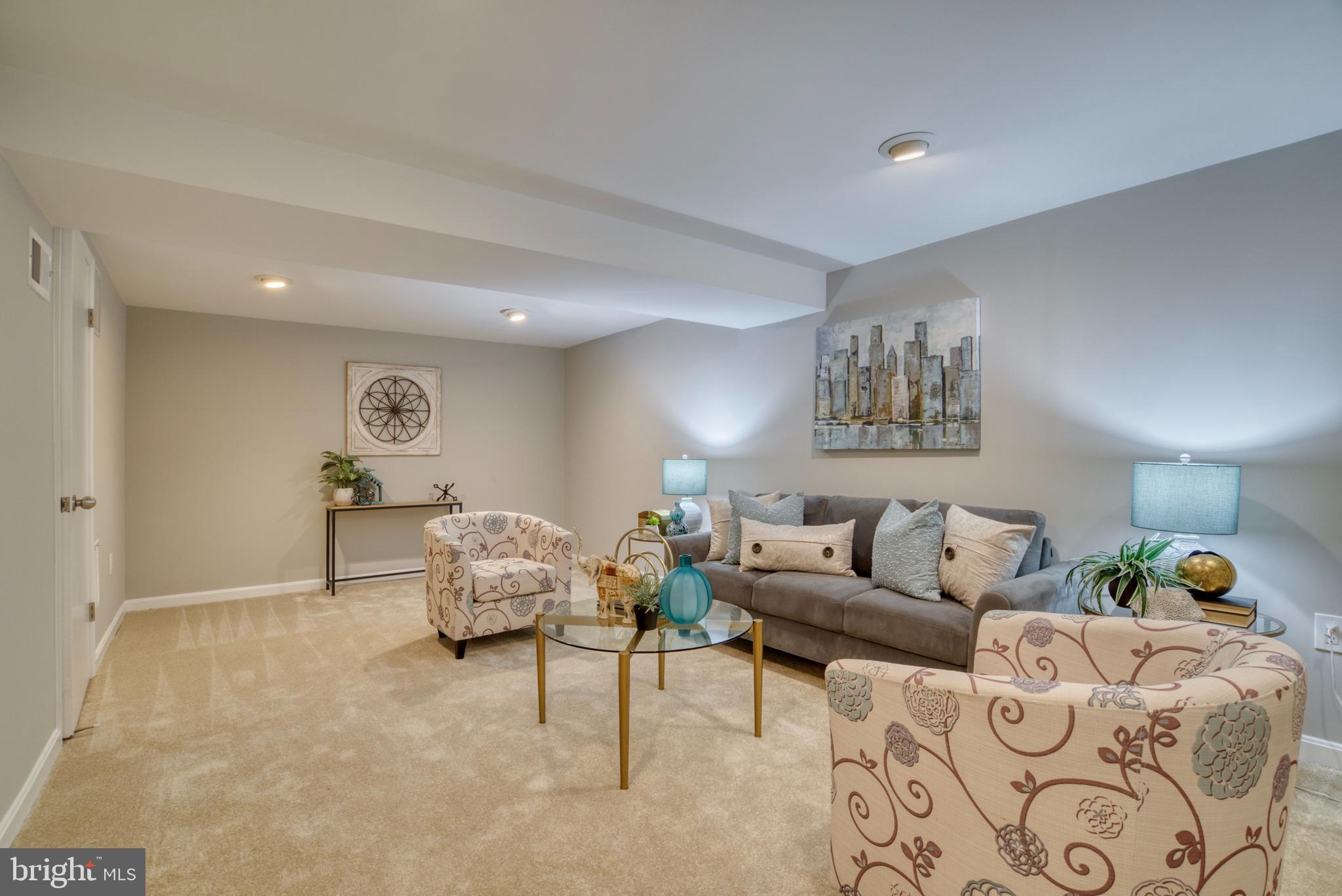 6710 Sydenstricker Road Springfield, VA 22153 - Photo 36 of 46 Basement Rec Room