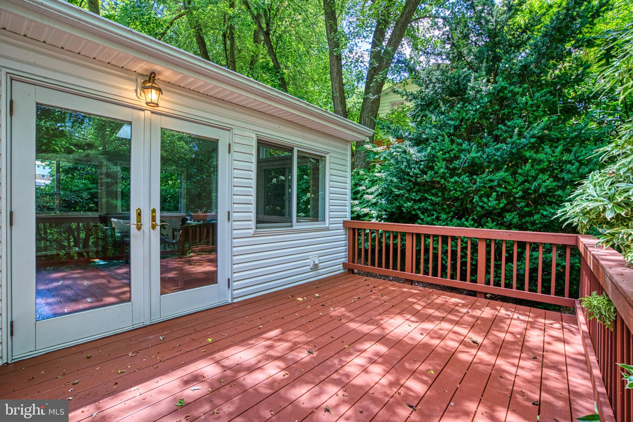 6710 Sydenstricker Road Springfield, VA 22153 - Photo 41 of 46 Back Deck Doors