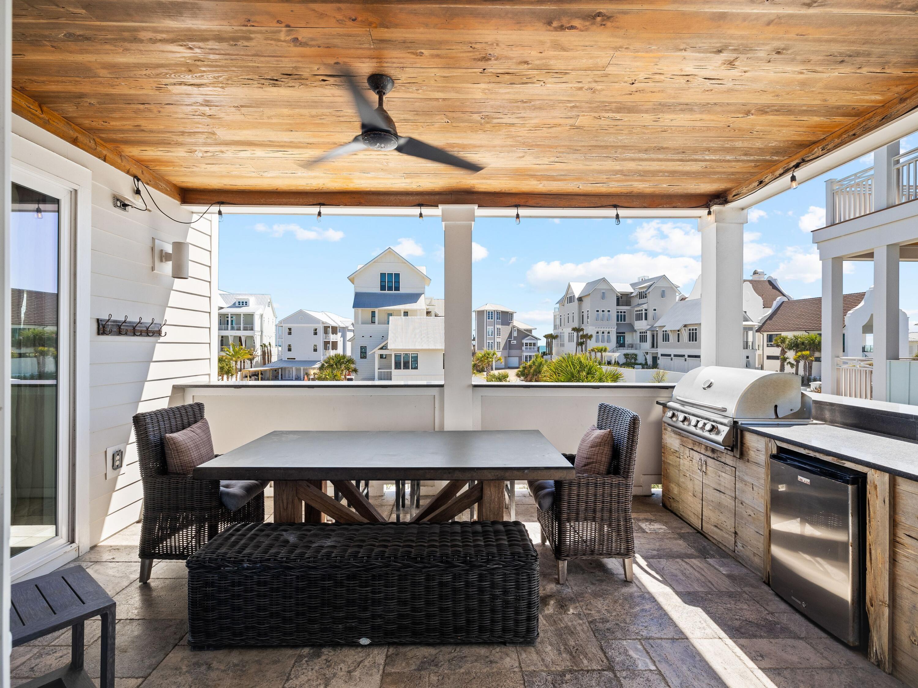 113 Dunes Estates Boulevard Santa Rosa Beach, FL 32459 - Photo 18 of 35 a view of a chairs and table in the balcony
