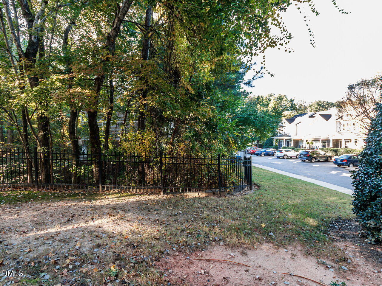 8729 Cypress Grove Run Raleigh, NC 27612 - Photo 33 of 41 a view of outdoor space with deck and trees