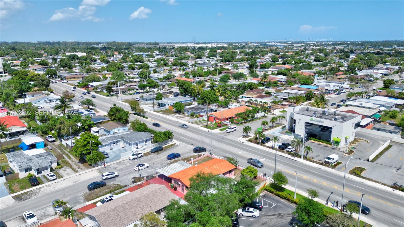 390 East 44th Street Hialeah, FL 33013 - Photo 33 of 39 an aerial view of residential houses with outdoor space and street view