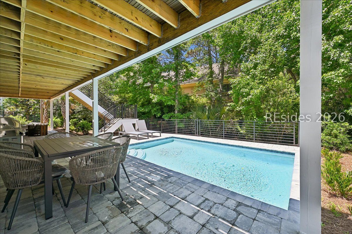 110 Shell Midden Lane Hilton Head Island, SC 29928 - Photo 58 of 89 1st Floor Pool Deck
