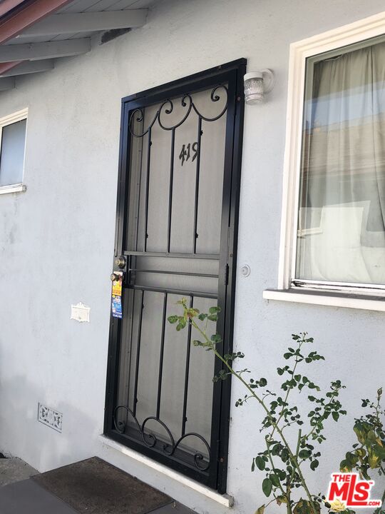 417 North 7th Street Montebello, CA 90640 - Photo 5 of 6 a view of a entryway door