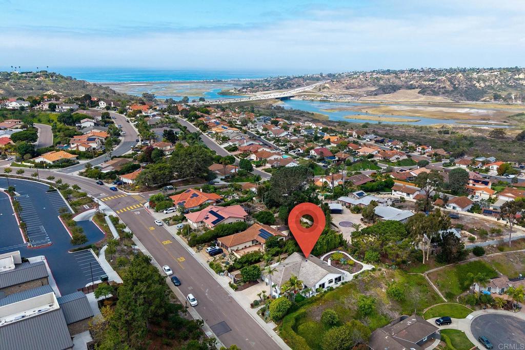747 Santa Victoria Solana Beach, CA 92075 - Photo 34 of 57 an aerial view of residential houses with outdoor space