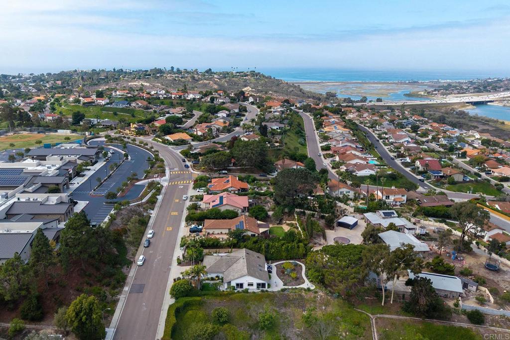747 Santa Victoria Solana Beach, CA 92075 - Photo 35 of 57 an aerial view of a city with lots of residential buildings