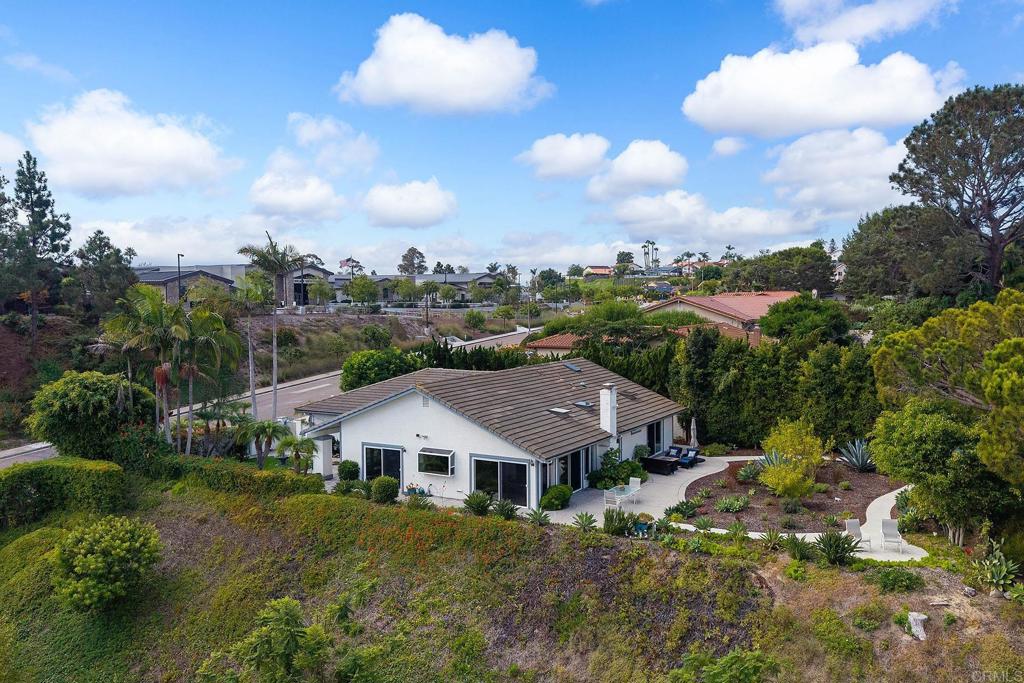 747 Santa Victoria Solana Beach, CA 92075 - Photo 40 of 57 an aerial view of residential houses with outdoor space and trees