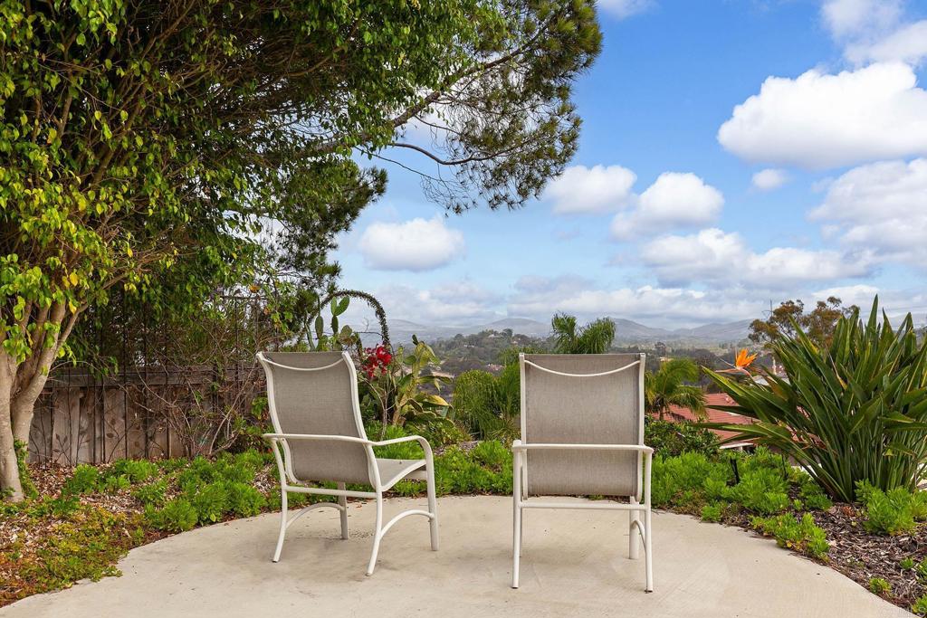 747 Santa Victoria Solana Beach, CA 92075 - Photo 52 of 57 a view of a chairs and table in the garden