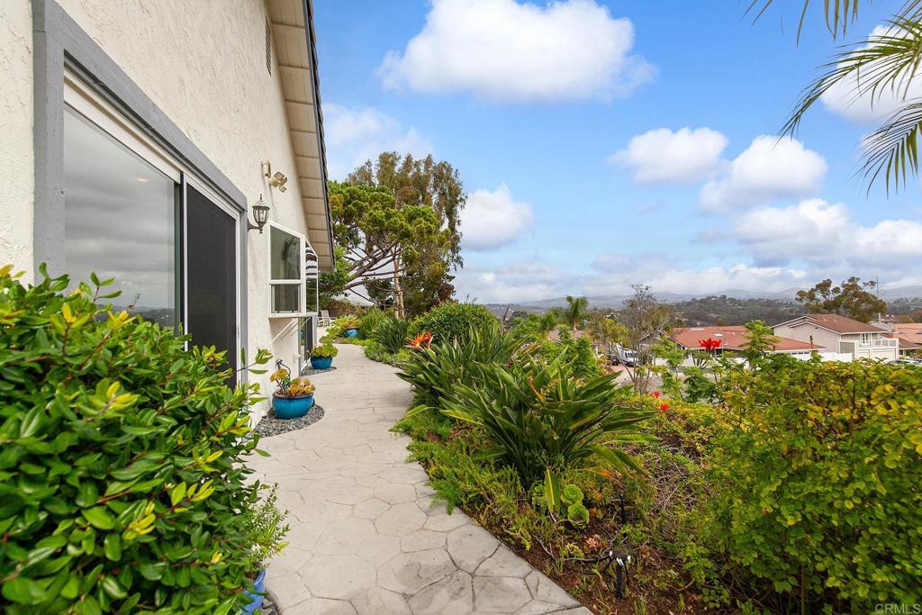 747 Santa Victoria Solana Beach, CA 92075 - Photo 56 of 57 a view of a pathway with a yard