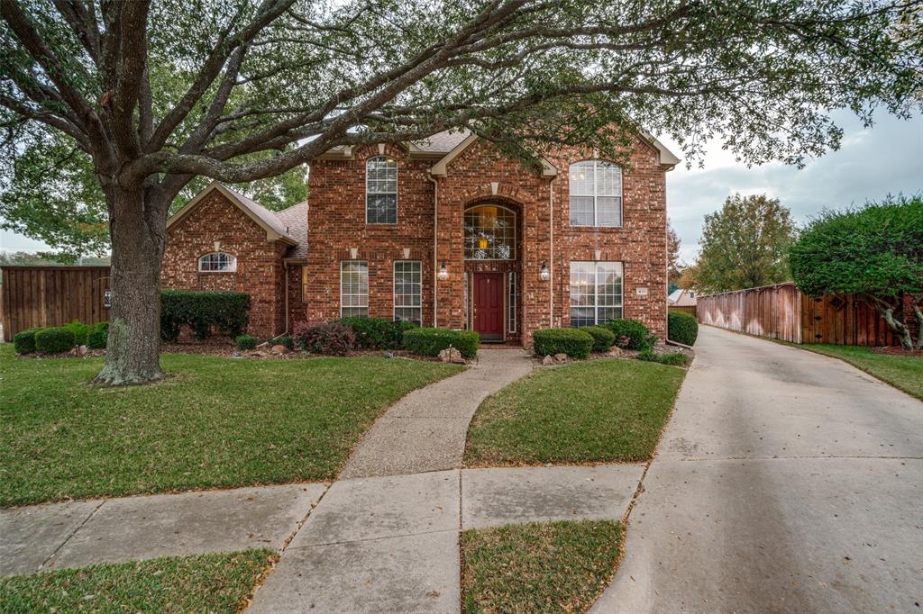 411 Wolverley Lane Allen, TX 75002 - Photo 27 of 27 front view of a house with a yard