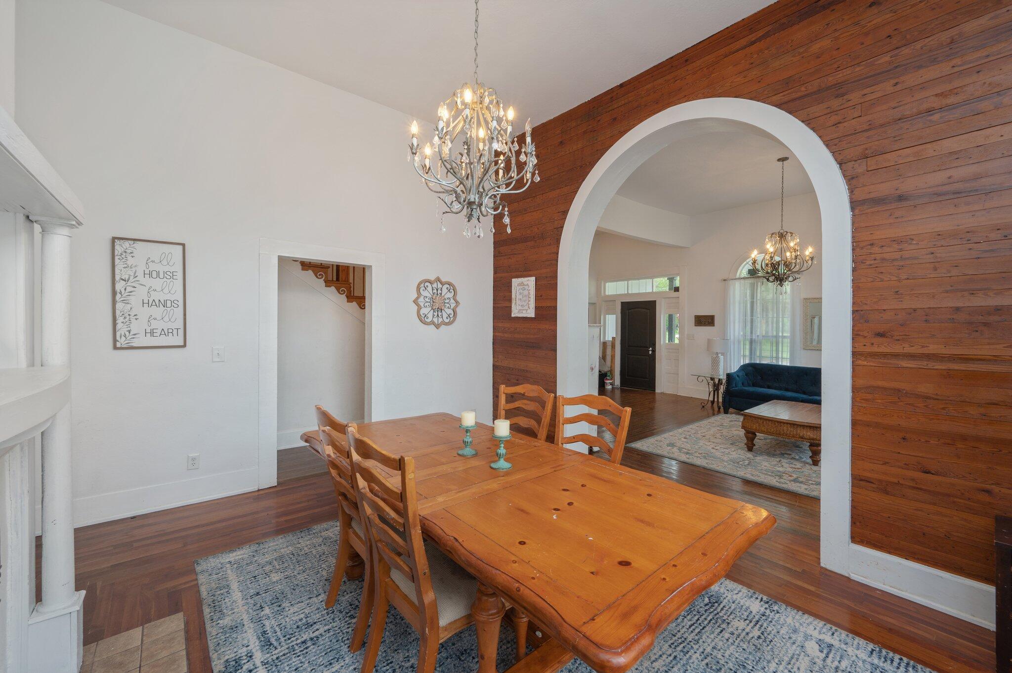 938 5th Street Florala, AL 36442 - Photo 15 of 65 a view of a dining room with furniture and chandelier