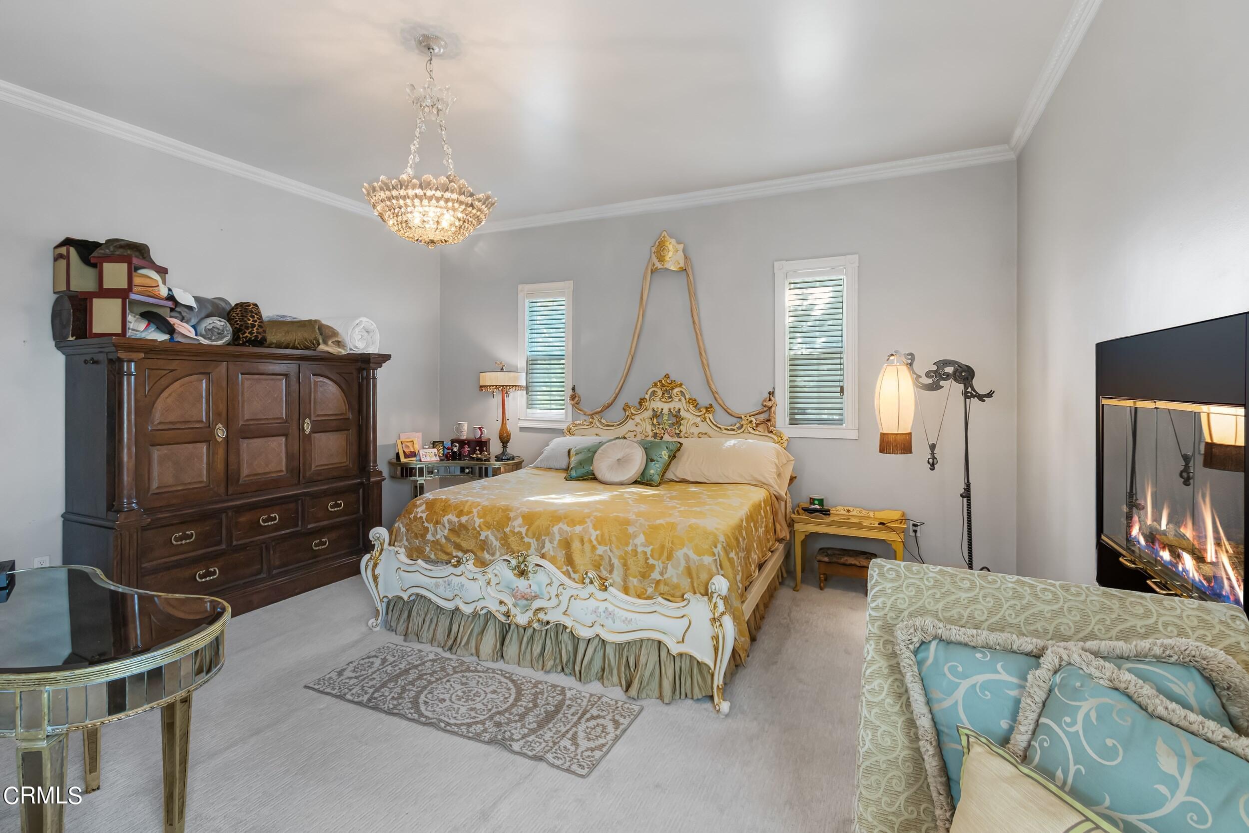 432 West Poppyfields Drive Altadena, CA 91001 - Photo 12 of 23 a bedroom with bed and wooden floor