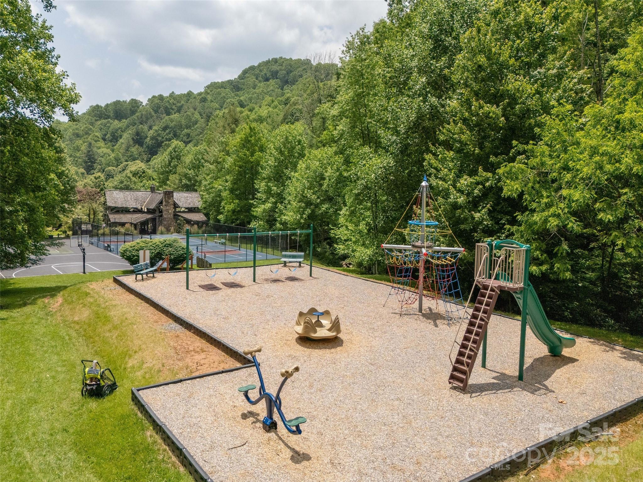 0 English Ridge Drive, Unit 34 Mars Hill, NC 28754 - Photo 18 of 32 a view of a swimming pool with a patio