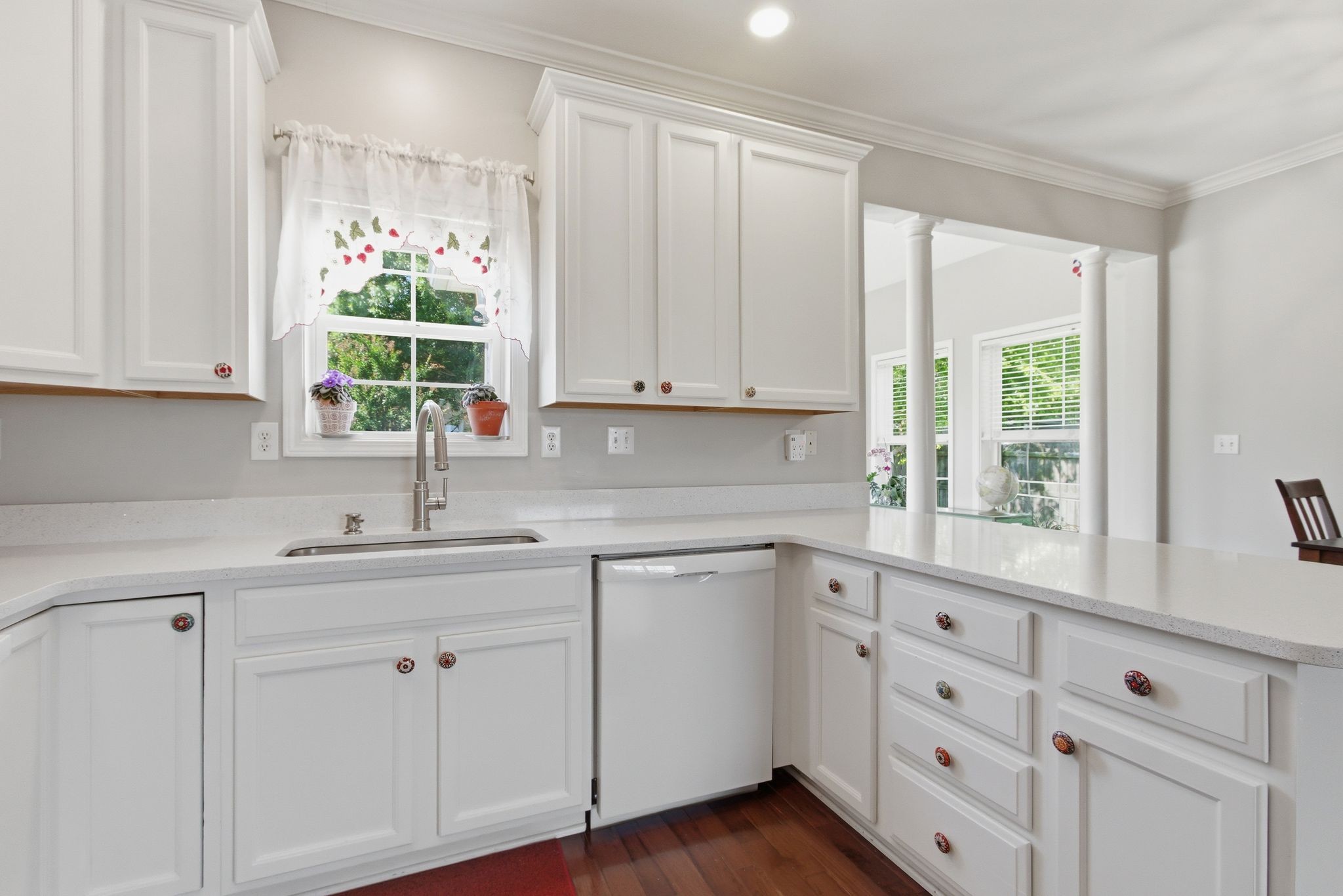 1503 Chapman Lane Spring Hill, TN 37174 - Photo 11 of 33 a kitchen with white cabinets and a window
