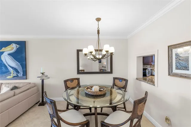 a view of a hallway with wooden shelves