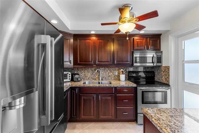 a close view of sink