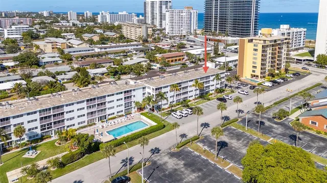 an aerial view of city