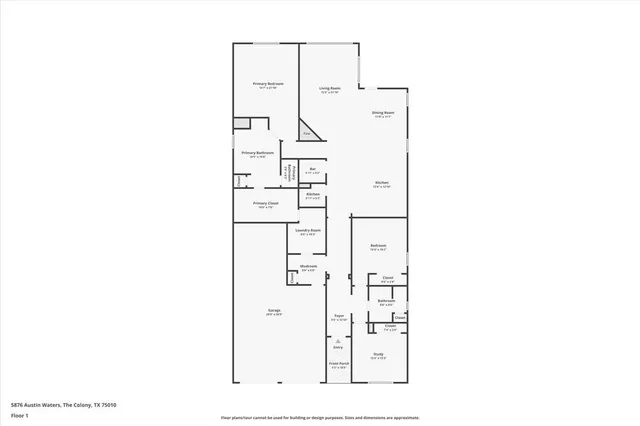$715,000 | 5876 Austin Waters, The Colony, TX 75056